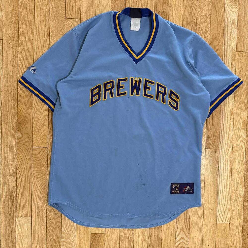 Milwaukee Brewers Majestic Jersey Men’s